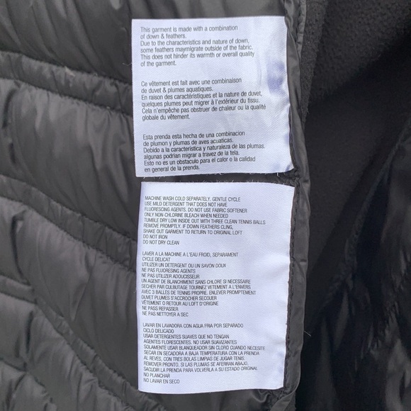 Michael MICHAEL KORS Mixed Media Quilted Jersey Knit Jacket - Black/Gray - Picture 15 of 16